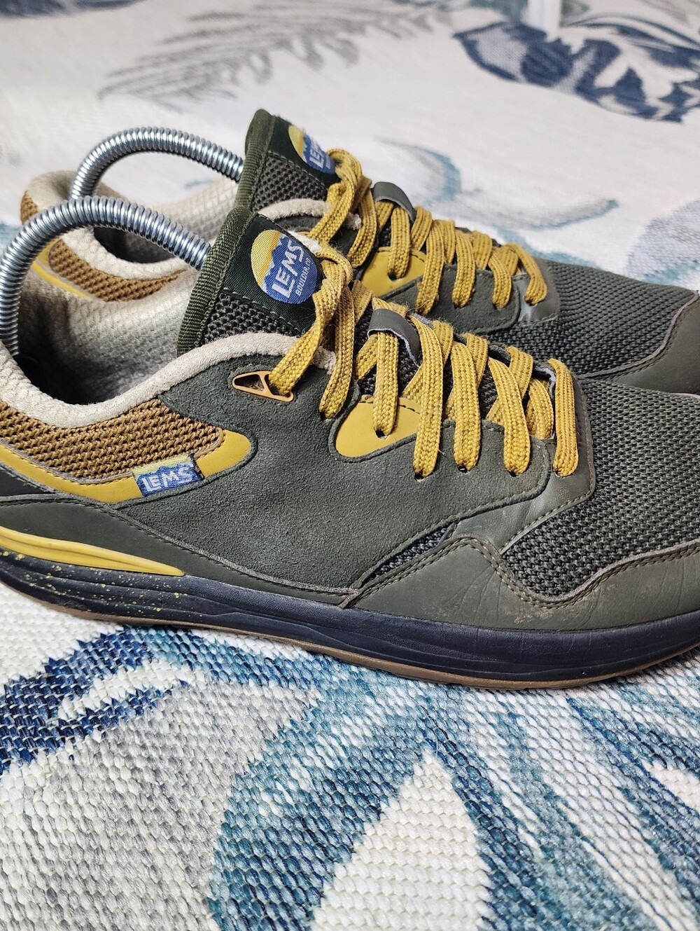 LEMS Sage Trailhead Hiking Shoes Mens Size 10 D Boulder Minimalist Lace Up READ